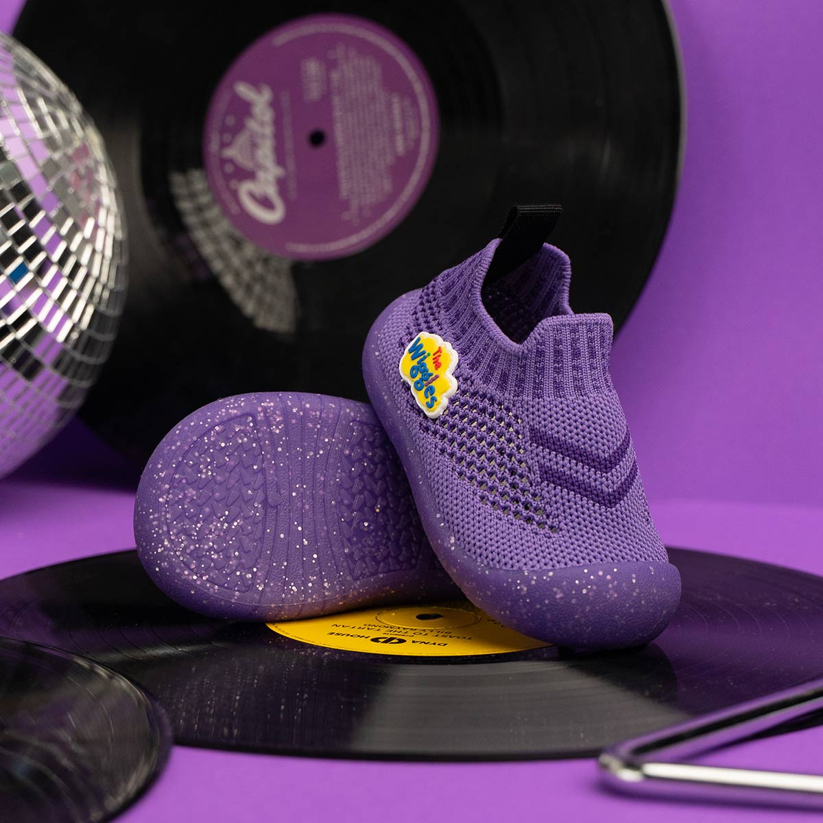 Duckies Slip-On Wiggles Purple