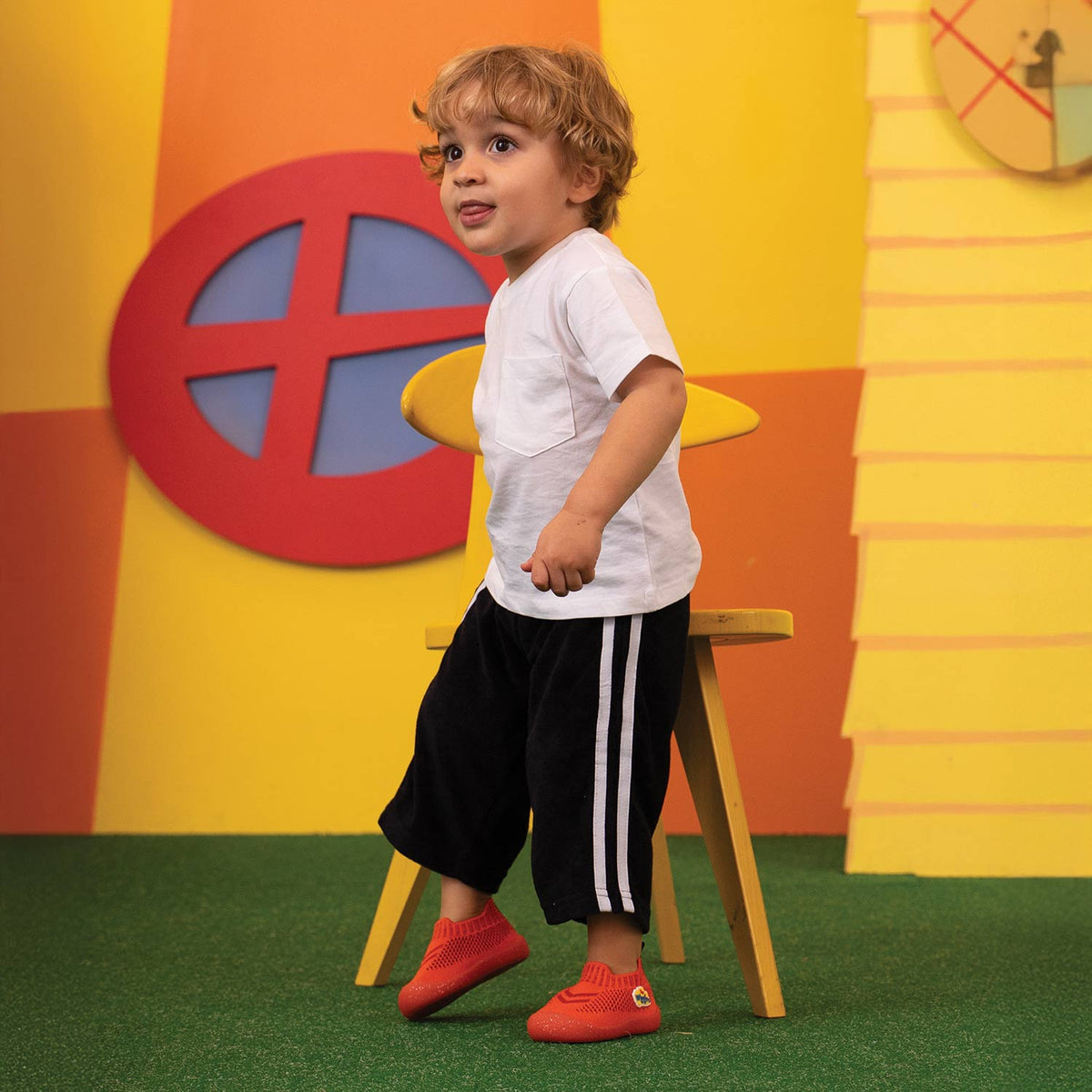Duckies Slip-On Wiggles Red