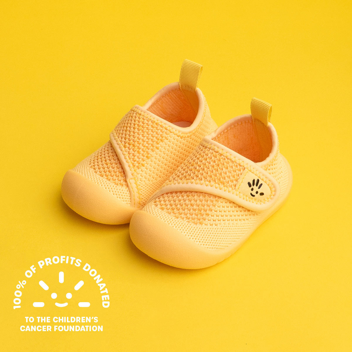 Duckies Velcro - Sunshine Yellow