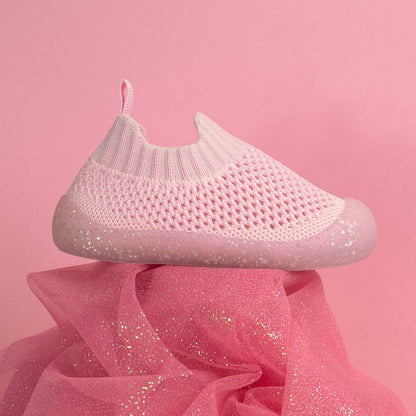 Duckies Slip-On Glitter Pink
