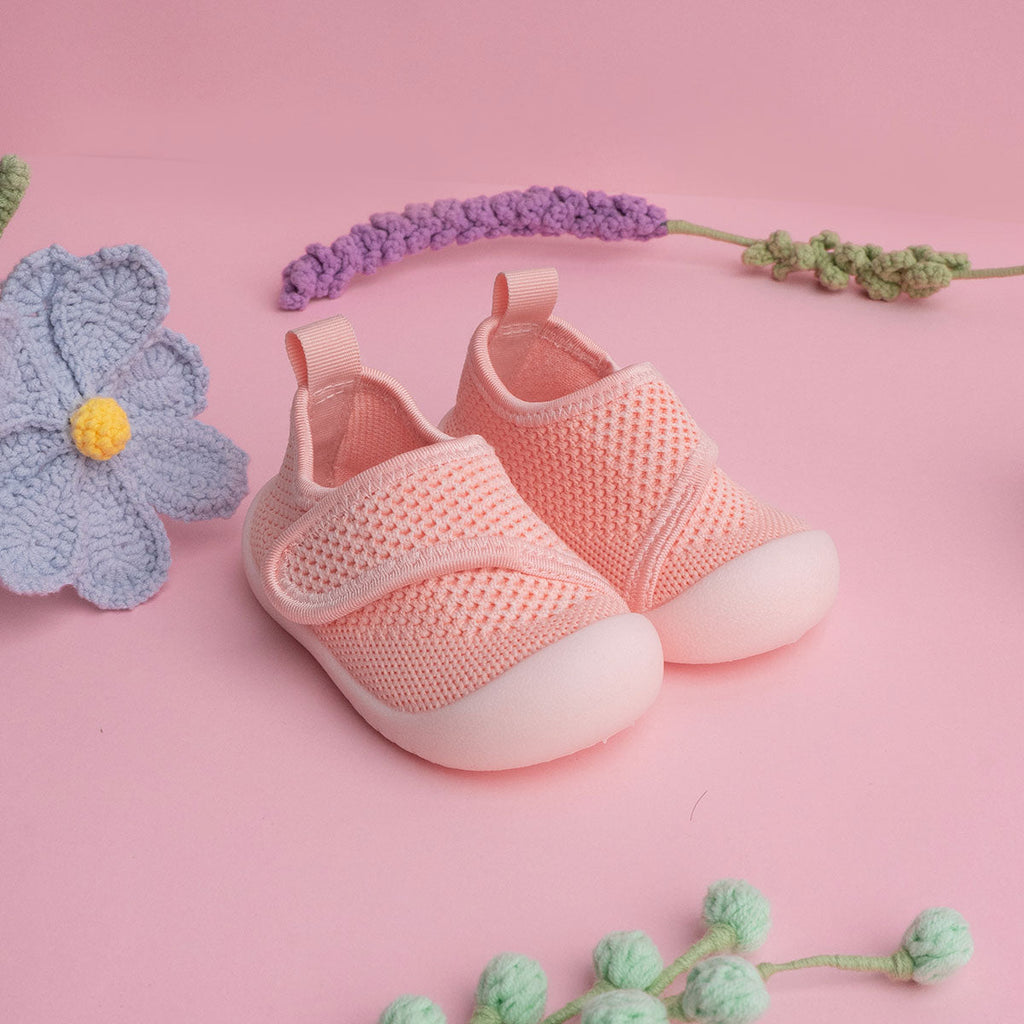 Duckies Velcro Pink