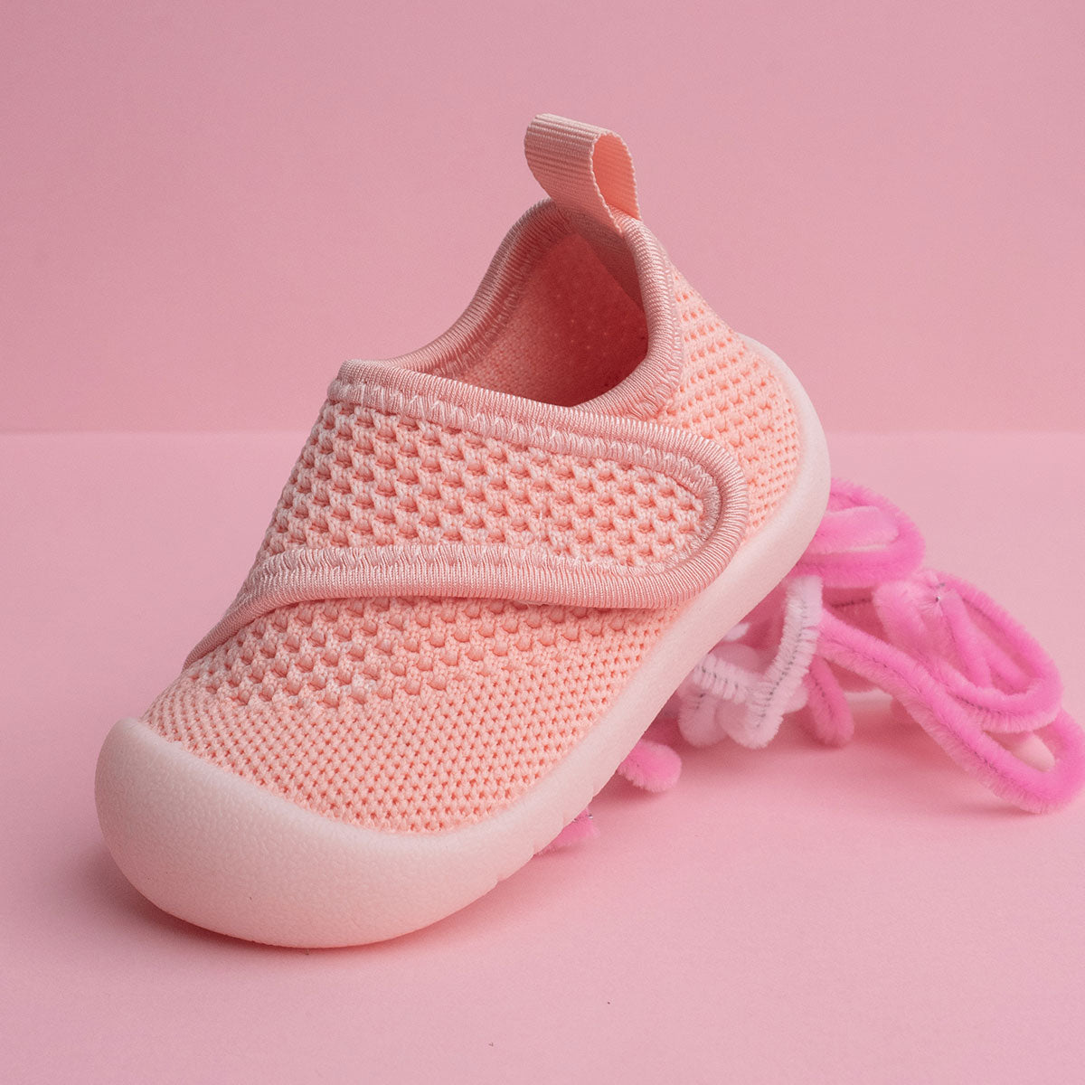 Duckies Velcro Pink