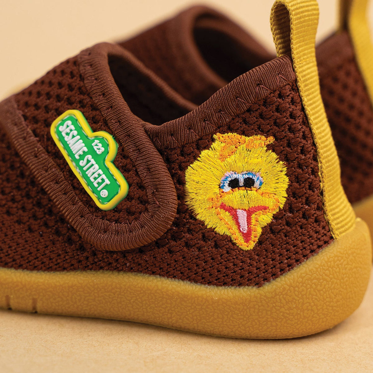 Duckies Velcro Bird Bird Brown