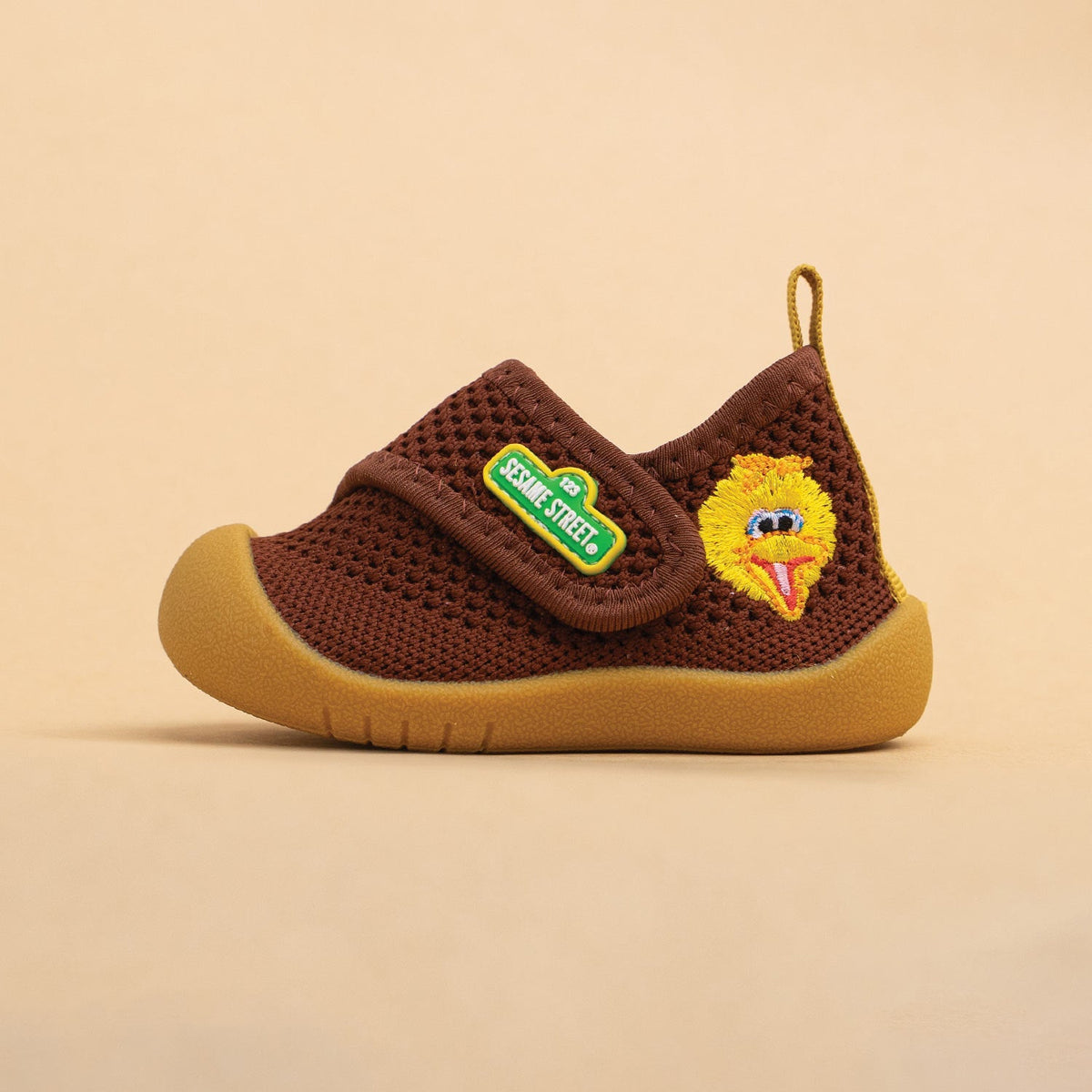 Duckies Velcro Bird Bird Brown