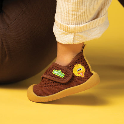 Duckies Velcro Bird Bird Brown