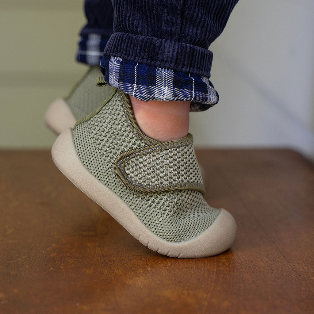 Duckies Velcro Olive