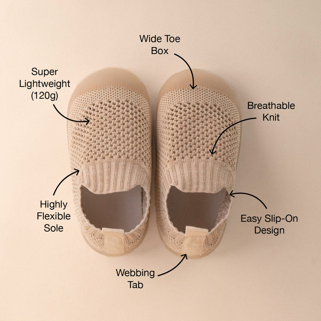 Duckies Slip-On Oat Fleck