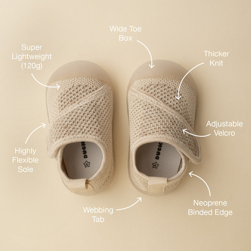 Duckies Velcro Oat