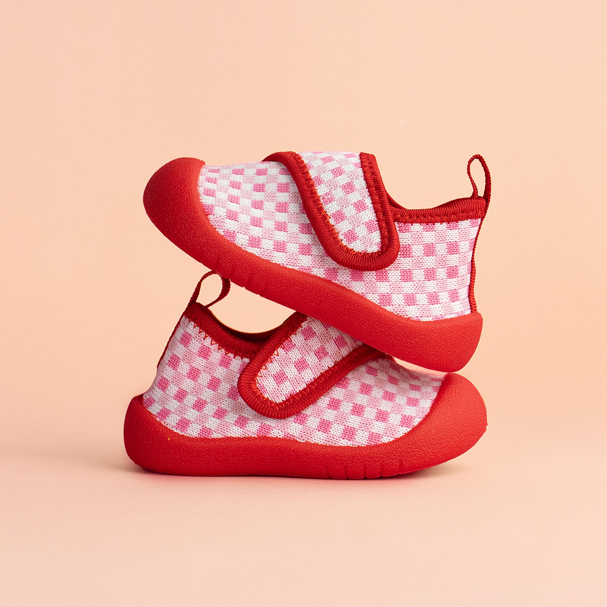 Duckies Velcro Strawberry Checker
