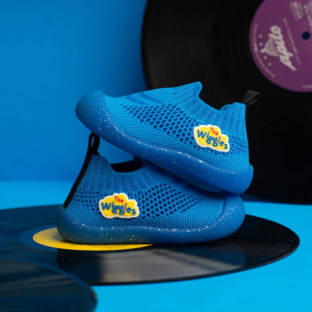 Duckies Slip-On Wiggles Blue