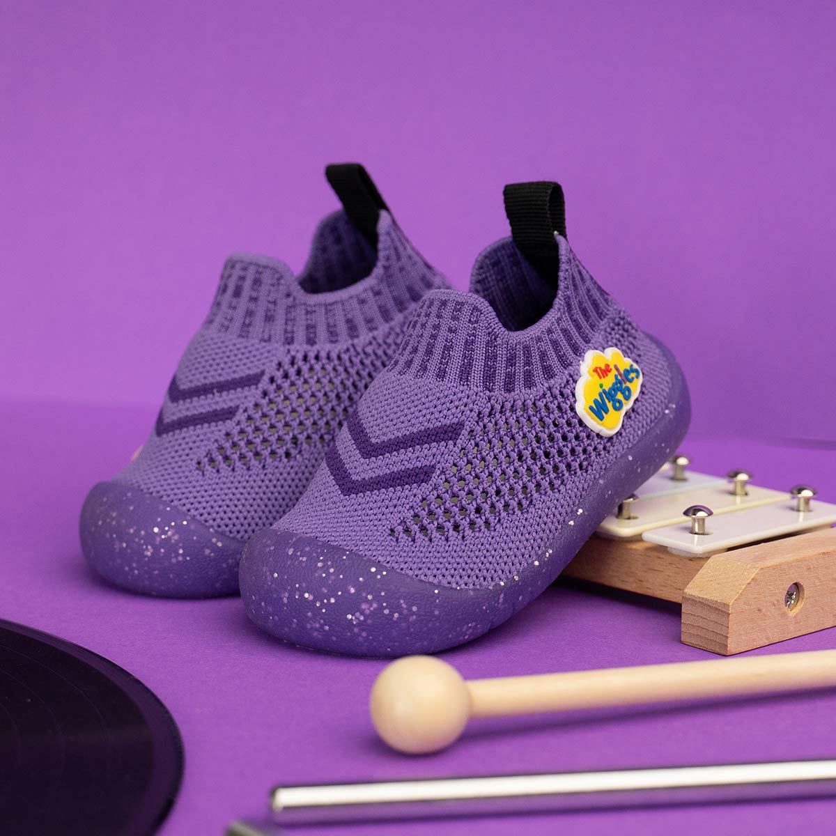 Duckies Slip-On Wiggles Purple