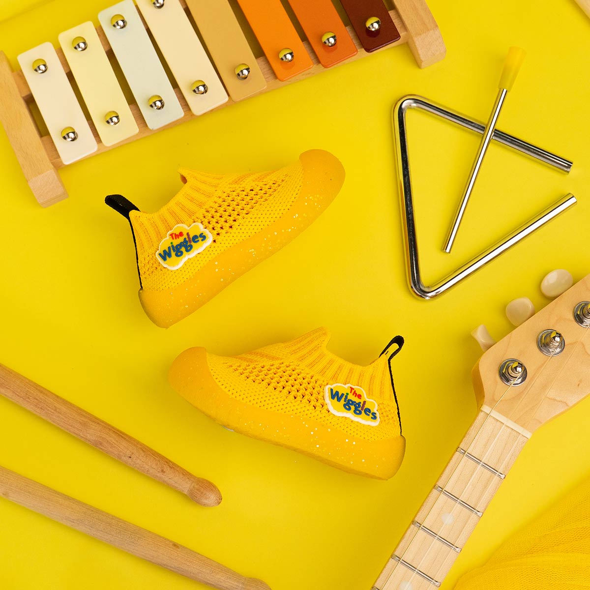 Duckies Slip-On Wiggles Yellow